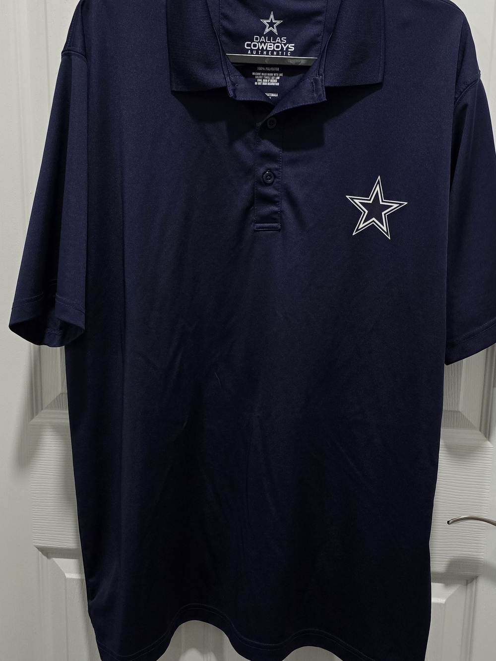 Dallas Cowboys Men's Navy Performance Polo